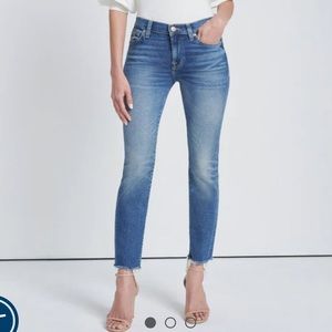 7 For All Man Kind Mid rise Stretch jeans